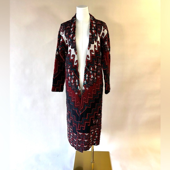 Mara Hoffman Knit Sweater Coat Size Small - Picture 5 of 12